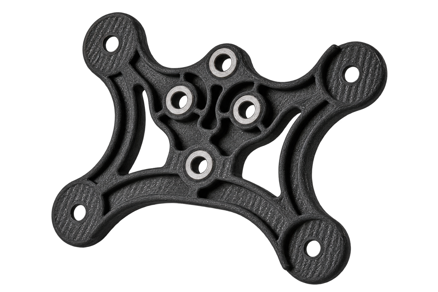 Nylon 12CF 출력물 · Stratasys 원본 기반 AI 보정